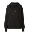 Acne Studios Black Silhouette Hoodie In Black