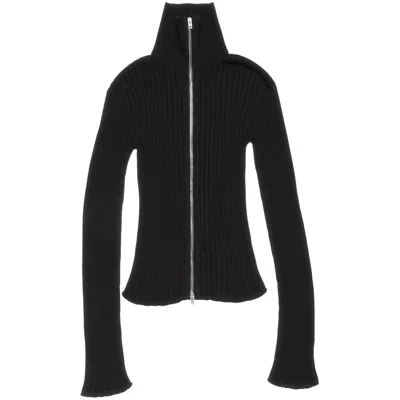 ACNE STUDIOS ACNE STUDIOS BLACK SWEATERS & KNITWEAR - CARDIGANS MEN