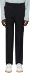 Acne Studios Black Tailored Trousers In 900 Black