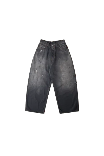 Acne Studios Black Trafalgar Fit Jeans