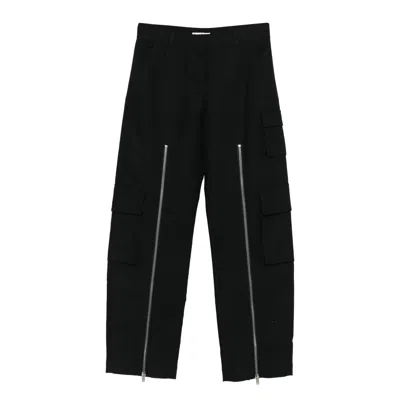 Acne Studios Black Trousers - Straight Trousers Women
