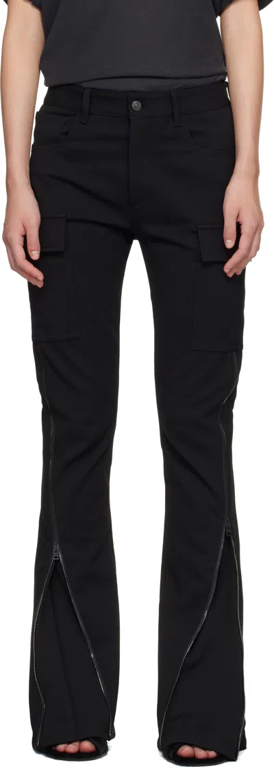 Acne Studios Black Twill Suit Trousers