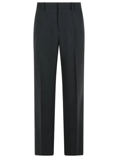 Acne Studios Belt Loop Casual Pants In Black