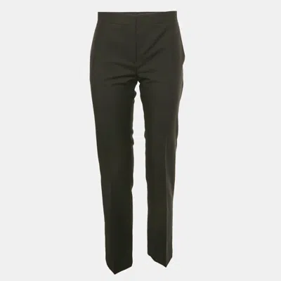 Pre-owned Acne Studios Black Wool Formal Trousers S