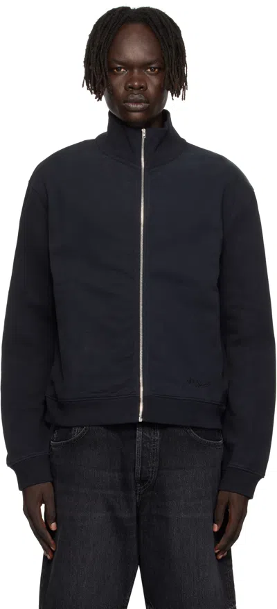 Acne Studios Black Zip-up Sweatshirt