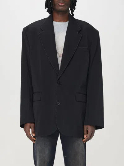 Acne Studios Navy Single-breasted Blazer In 833 Dark Navy