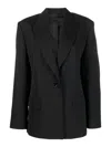Acne Studios Blazer In Black