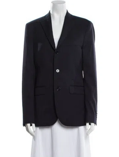 Pre-owned Acne Studios Blazer In Blue