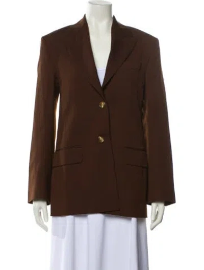 Pre-owned Acne Studios Blazer In Brown