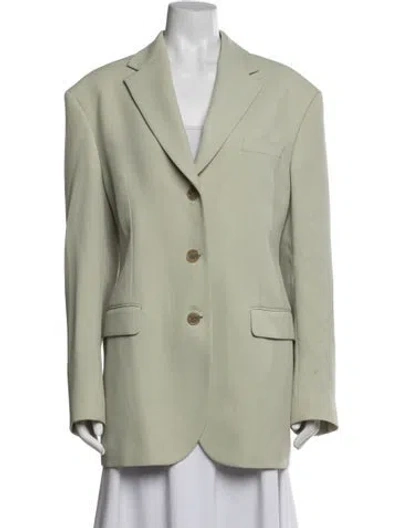 Pre-owned Acne Studios Blazer In Green