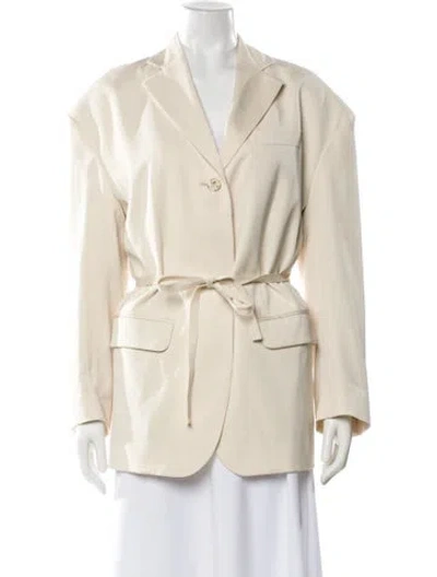 Pre-owned Acne Studios Blazer In Neutral