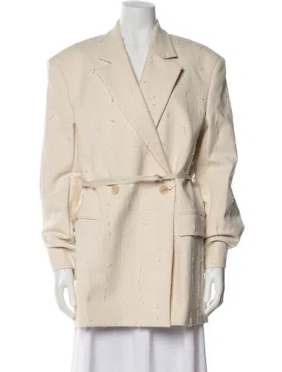 Pre-owned Acne Studios Blazer In Neutral