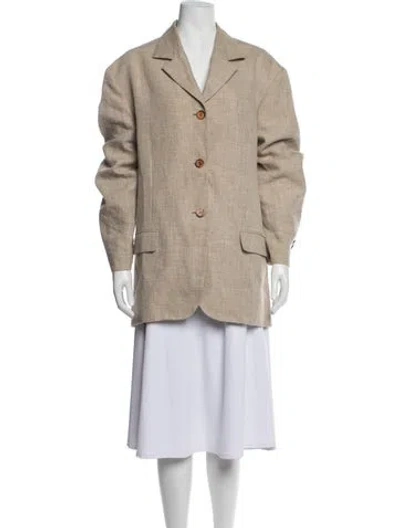 Pre-owned Acne Studios Blazer In Neutrals