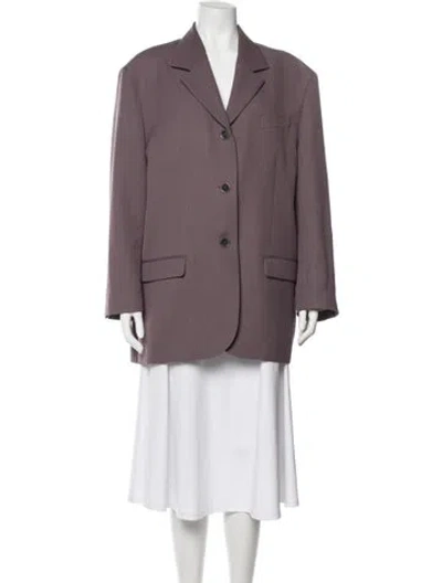 Pre-owned Acne Studios Blazer In Purple