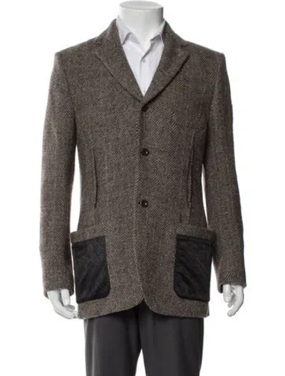 Pre-owned Acne Studios Blazer Suit Jacket In Neutral