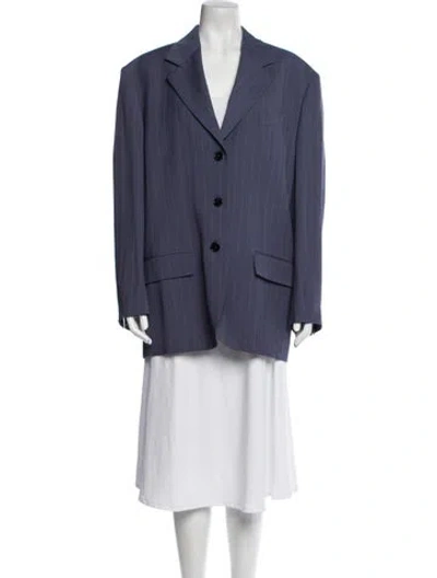 Pre-owned Acne Studios Blazer W/ Tags In Blue
