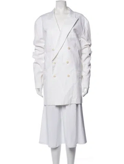 Pre-owned Acne Studios Blazer W/ Tags In White