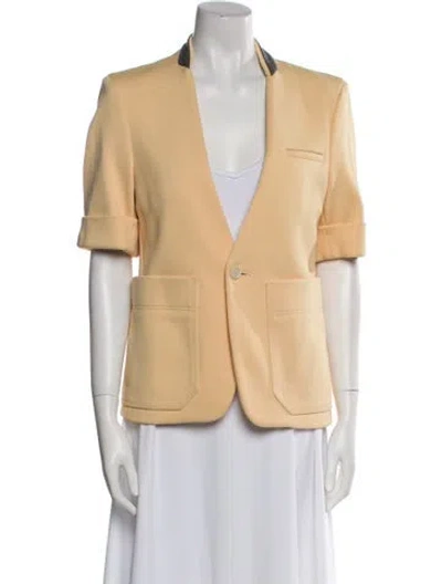 Pre-owned Acne Studios Blazer W/ Tags In Yellow