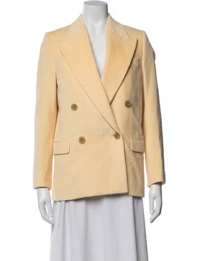 Pre-owned Acne Studios Blazer In Yellow