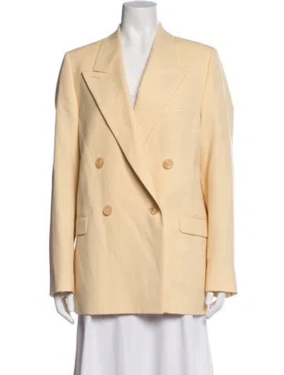 Pre-owned Acne Studios Blazer In Yellow