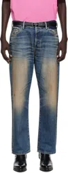 Acne Studios Multi-pocket Jeans In Multi