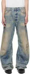 Acne Studios Blue 2006m Goldmine Jeans In Multi