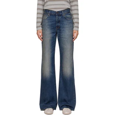 Acne Studios Blue 2009f Straight-leg Jeans In 863 Mid Blue