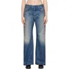 Acne Studios Blue 2021f Jeans In Blue