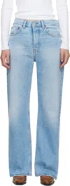 Acne Studios Blue 2021f Regular Fit Jeans In Blue