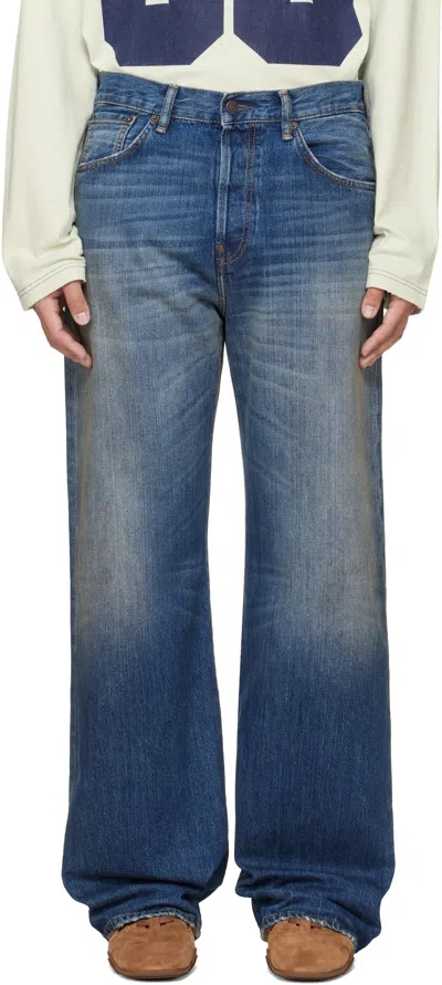Acne Studios Blue 2021m Bingo Jeans