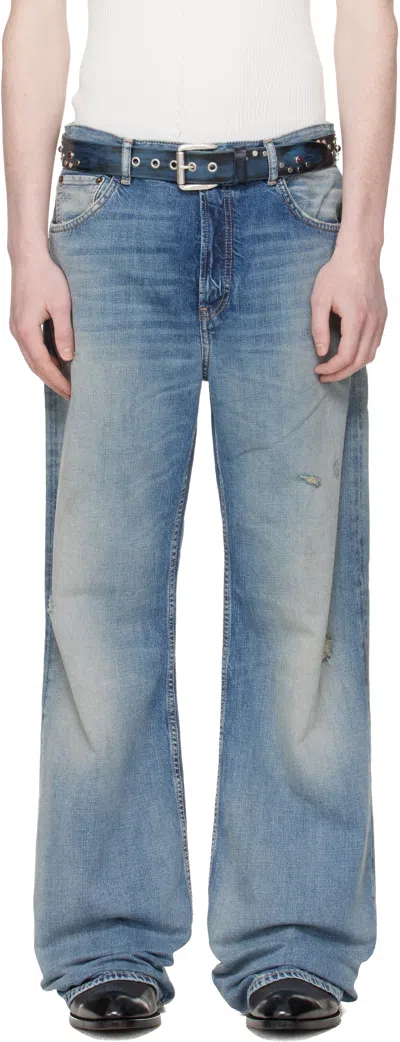 Acne Studios Blue 2021m Regular Fit Jeans