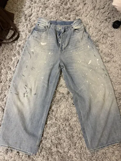Pre-owned Acne Studios Blue 2023 U Jeans