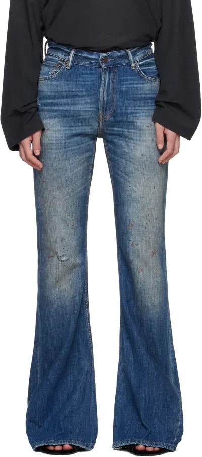 Acne Studios Blue 2025f Fitted Jeans