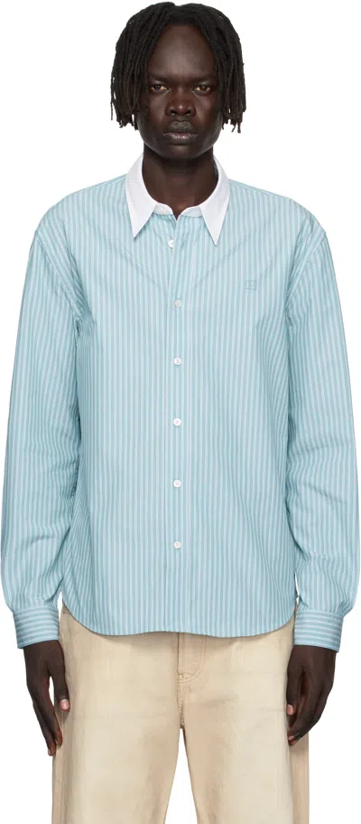 Acne Studios Blue Button-up Shirt