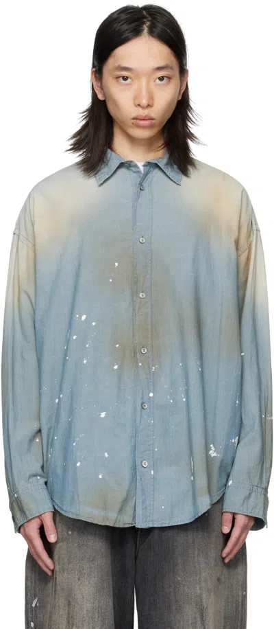 Acne Studios Blue Button-up Shirt