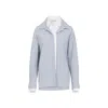 Acne Studios Blue Cotton Blouse In Multi