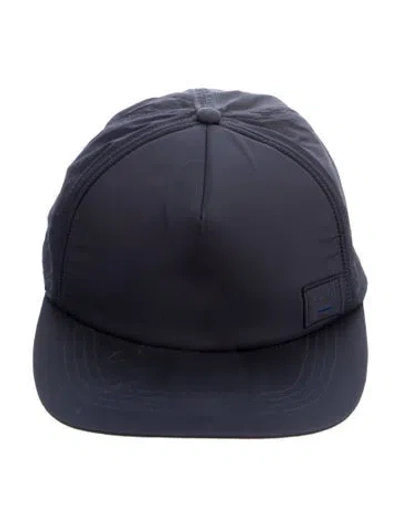 Pre-owned Acne Studios Blue Cotton Felt Baseball Cap With Adjustable Closure