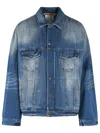 Acne Studios Robert Denim Jacket In Blue