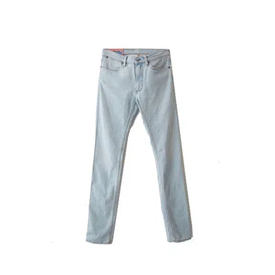 Acne Studios Blue Cotton Skinny Jeans