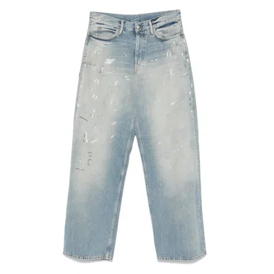 Acne Studios Blue Denim - Wide-leg Jeans Men