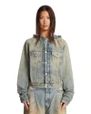 Acne Studios Long Sleeve Casual Jacket In Blue
