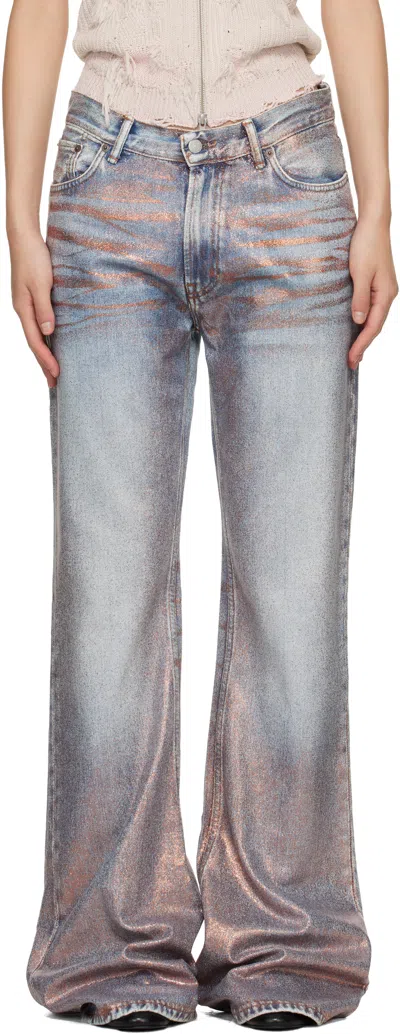 Acne Studios Blue Fitted 2025f Jeans