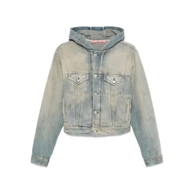 ACNE STUDIOS ACNE STUDIOS BLUE JACKETS - DENIM JACKETS WOMEN