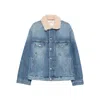Acne Studios Long Sleeve Jacket In Blue