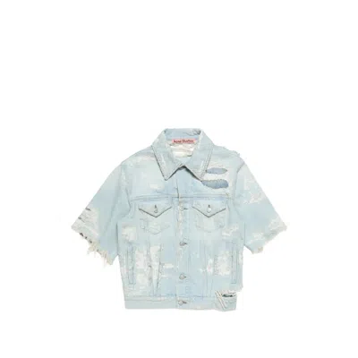 Acne Studios Blue Jackets - Denim Jackets Men