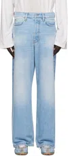 Acne Studios Blue Regular Fit 2021m Jeans In Blue