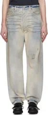 ACNE STUDIOS BLUE LOOSE-FIT 1999M JEANS