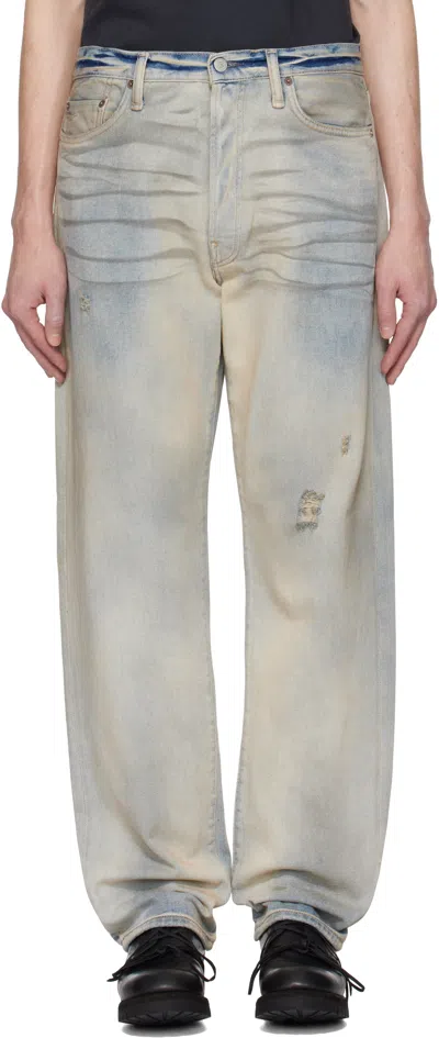 Acne Studios Blue Loose-fit 1999m Jeans In 228 Light Blue