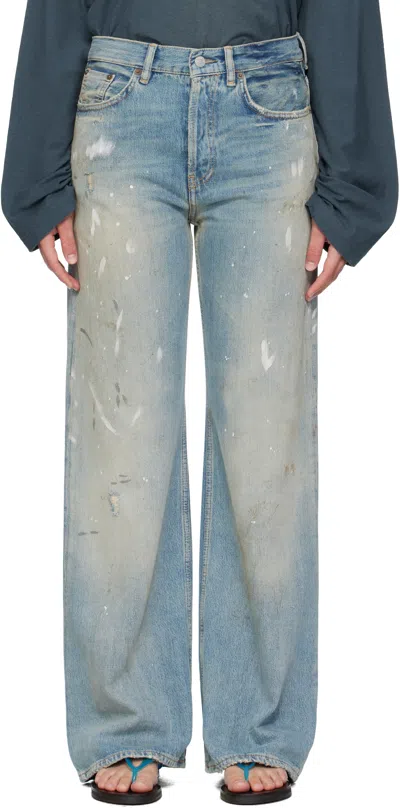 Acne Studios Blue Regular-fit 2021f Jeans