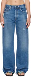 Acne Studios Regular Fit Jeans 2022 In Blue